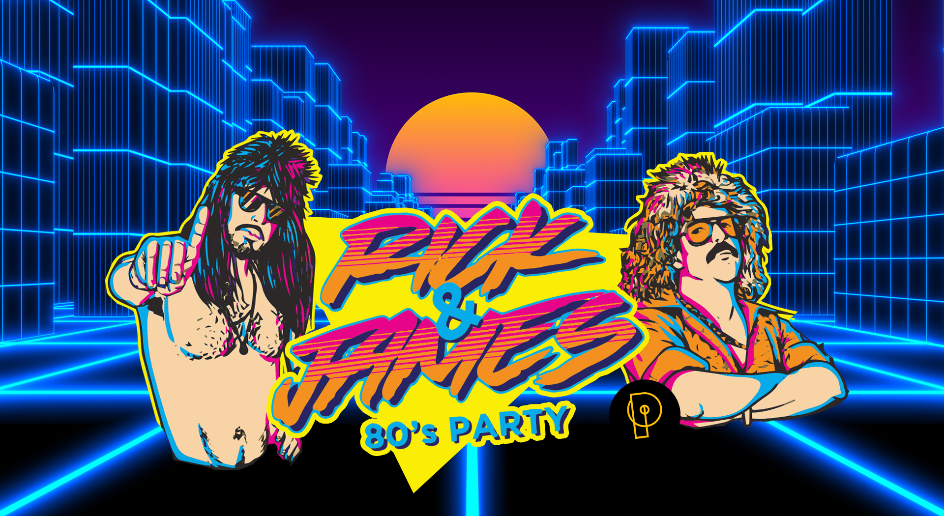 rick and james 80s party festival dranouter