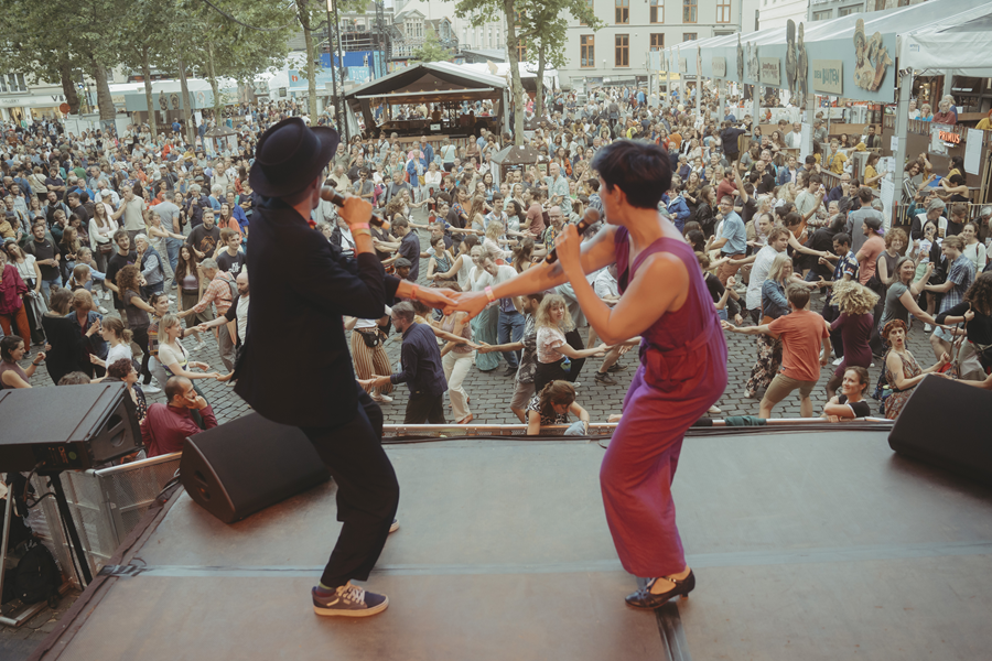 Festival Dranouter Lindy hop