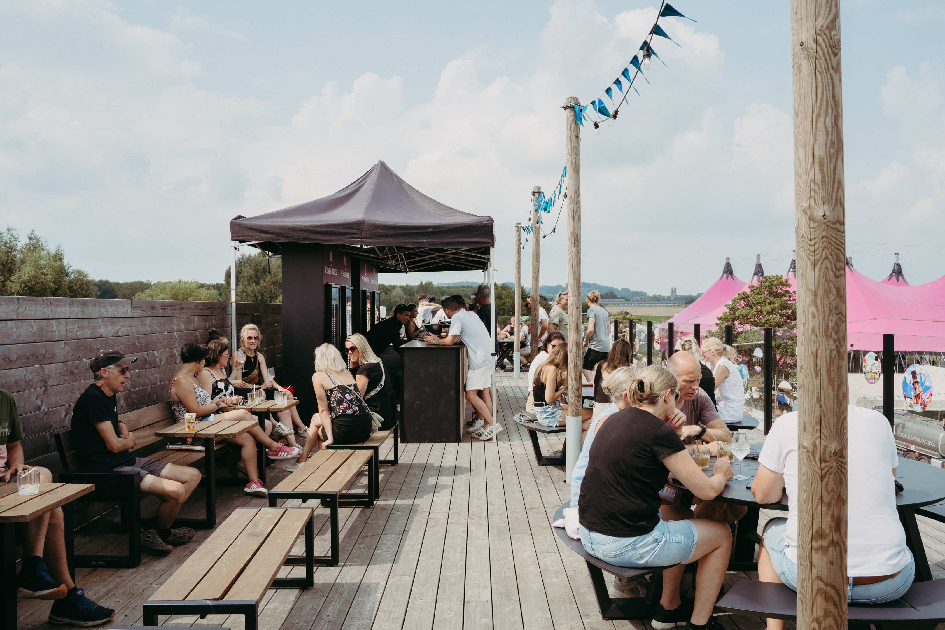 Festival Dranouter dakterras