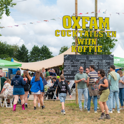 Festival Dranouter Oxfam Bar