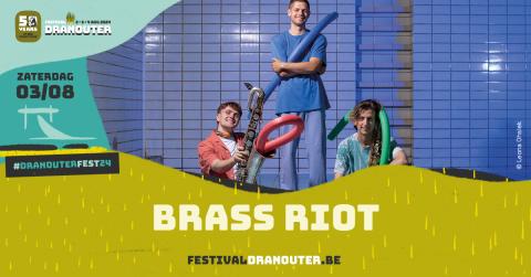 Brass Riot op zaterdag 3 augustus 2024
